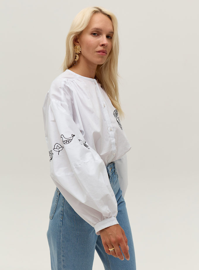 Сорочка з вишивкою ANNA YAKOVENKO (AY_3819)