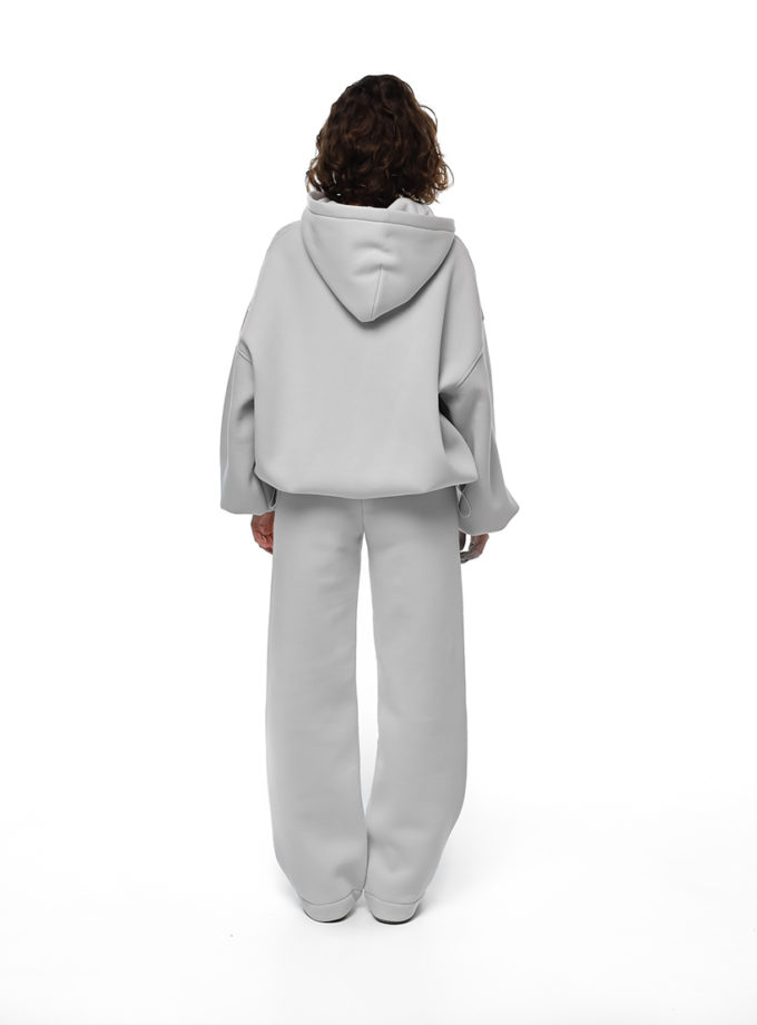 Штани рівні з фіксатором утеплені W25  холодний сірий MMSW (MMSW_OW-02)