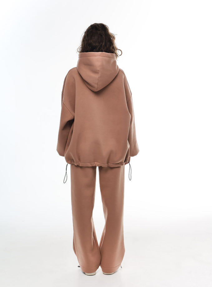 Штани рівні з фіксатором утеплені  W25 карамельні MMSW (MMSW_OW-14)