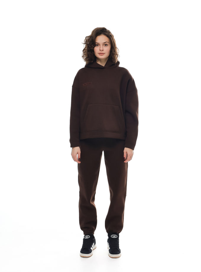 Штани-балони з відстрочкою W25 шоколадні MMSW (MMSW_P_W25-16) - фото 7