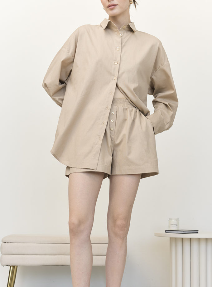 Шорти з гульфиком  SS Беж MMSW (MMSW_Sh-SSS-BE)