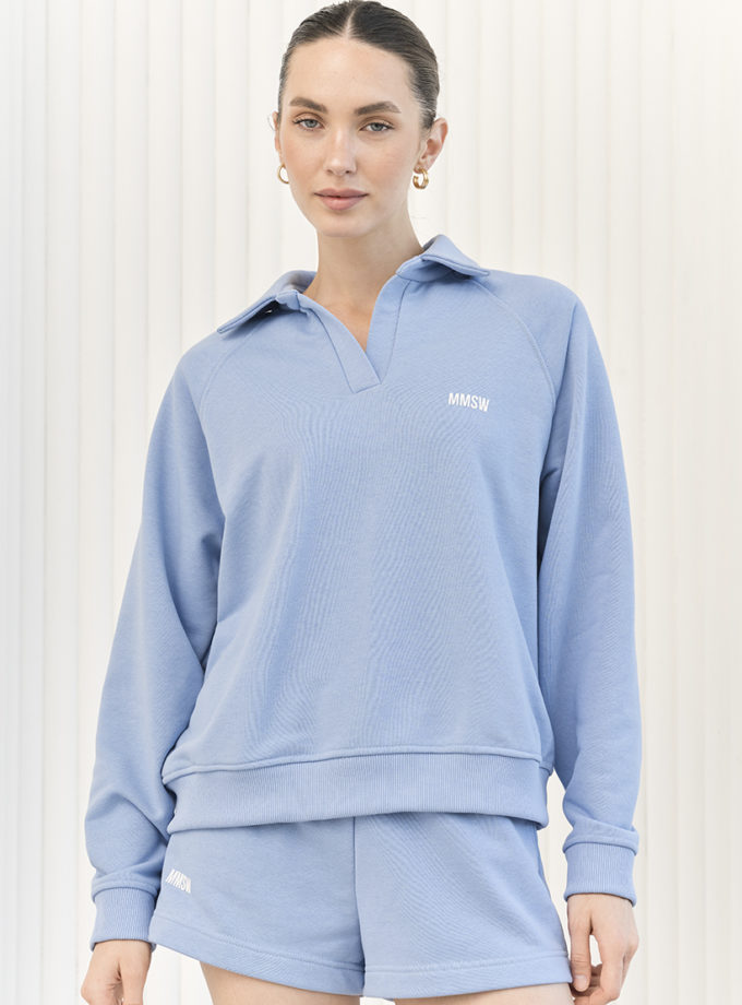 Світшот-реглан SS блакитний MMSW (MMSW_СР-SSOS-BL)