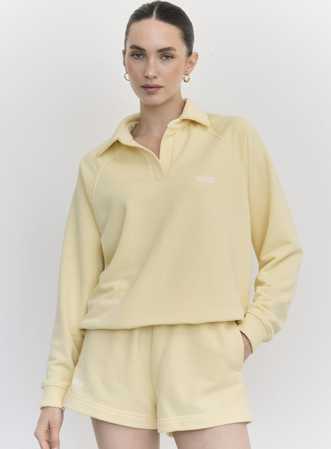 Світшот-реглан SS світло-жовтий MMSW (MMSW_СР-SSOS-LY) - фото 7