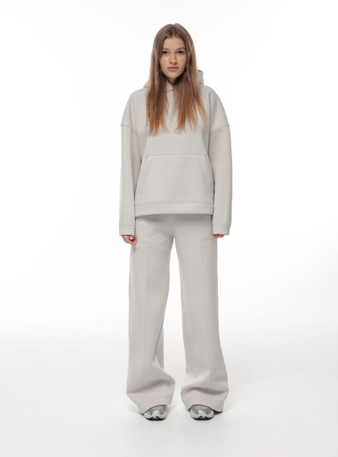 Штани широкі зі стрілкою W25 холодний сірий MMSW (MMSW_W25-02)