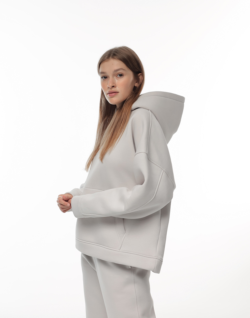 IMG_0117 Худі з вишитим логотипом W25 холодний сірий MMSW (MMSW_W25M-02) - фото 3