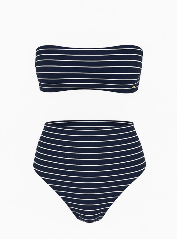 Плавки High Cut з високою посадкою та відкритими стегнами сині MMSW (MMSW_High -S25-BLML)