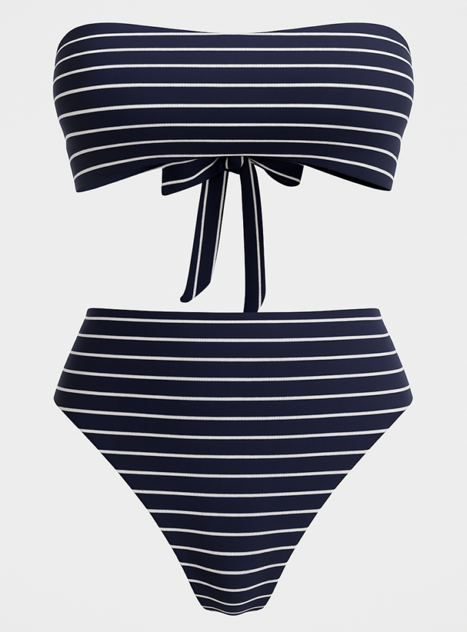 Плавки High Cut з високою посадкою та відкритими стегнами сині MMSW (MMSW_High -S25-BLML)