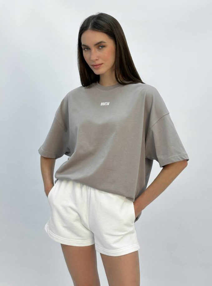 Футболка базова SS сіра one size MMSW (MMSW_TB-SS-GR)