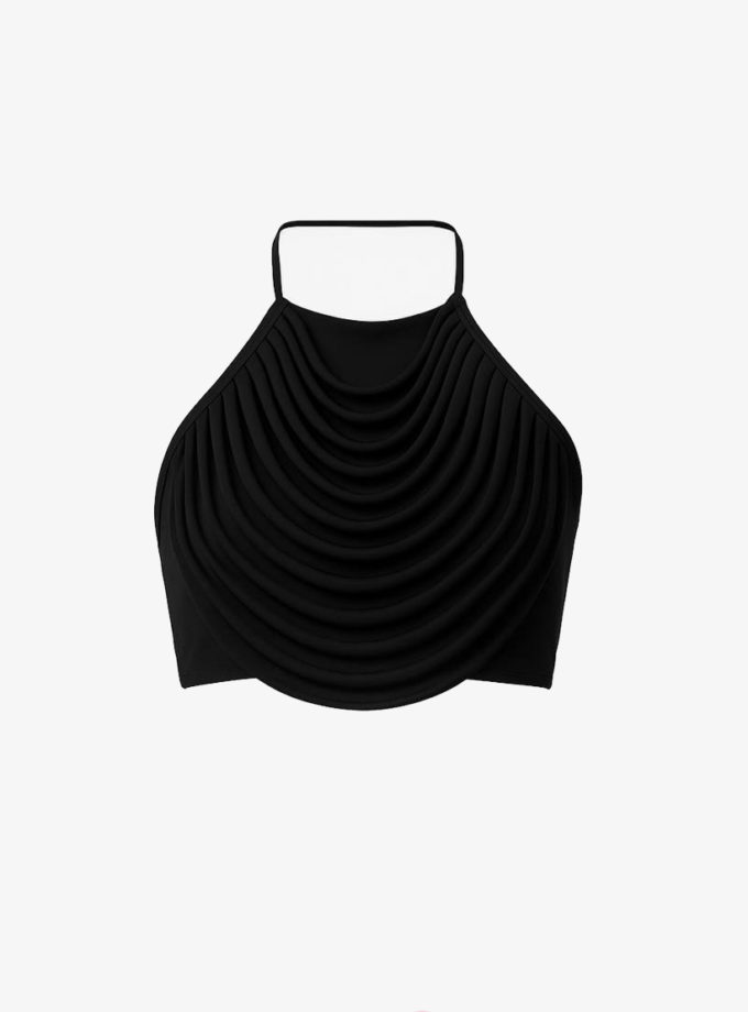 Топ Riviera з шнурками чорний MMSW (MMSW_TPR-S25-BL)