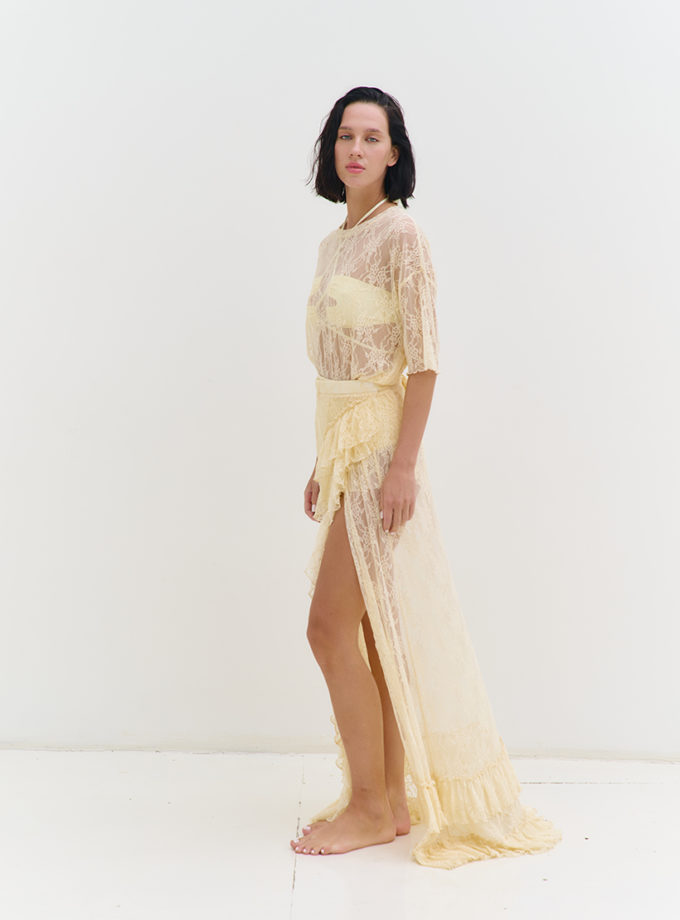 Спідниця Limoncello Lace butter yellow MMSW (MMSW_SLL-S25-BY)