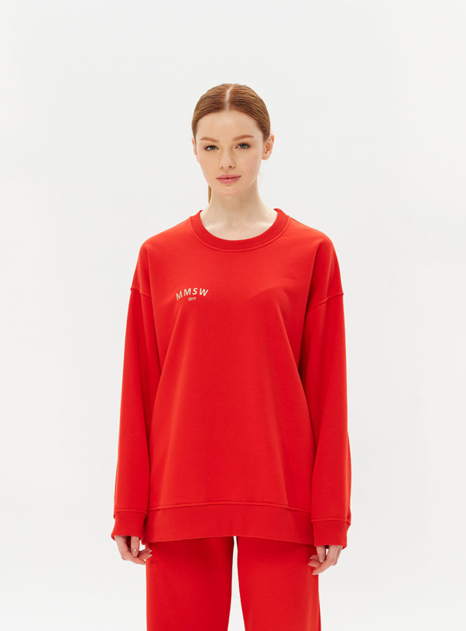 Світшот SS Яскраво-червоний MMSW (MMSW_С-SSOS-74) - фото 7