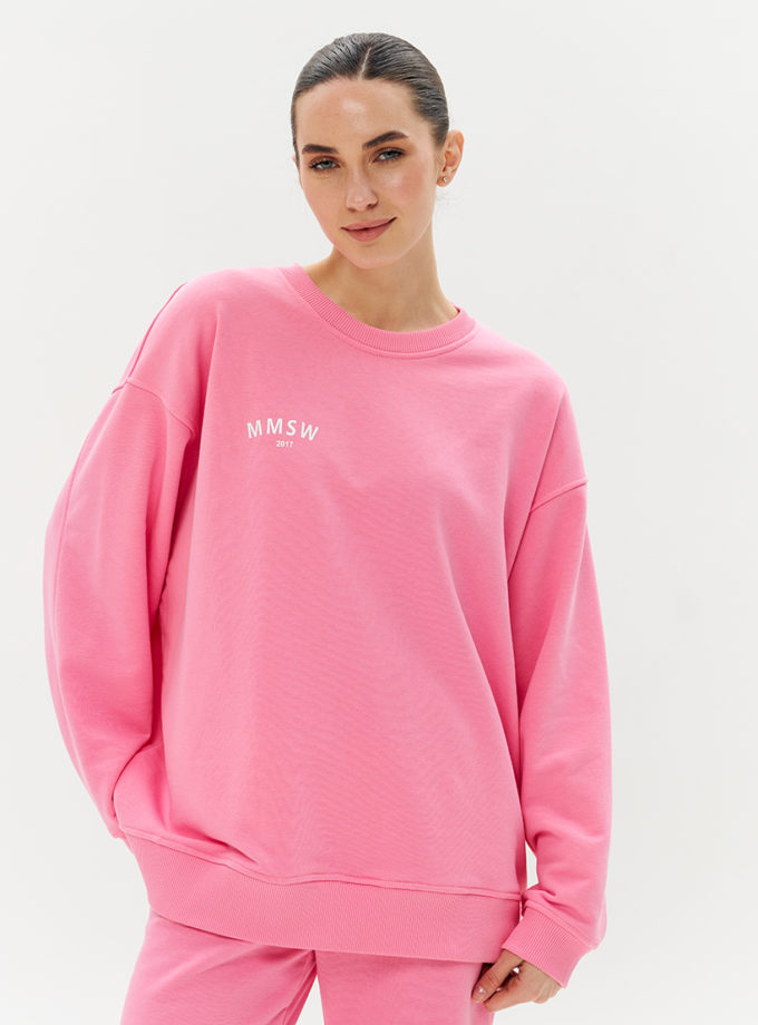Світшот SS Рожевий цукровий MMSW (MMSW_С-SSOS-21) - фото 7