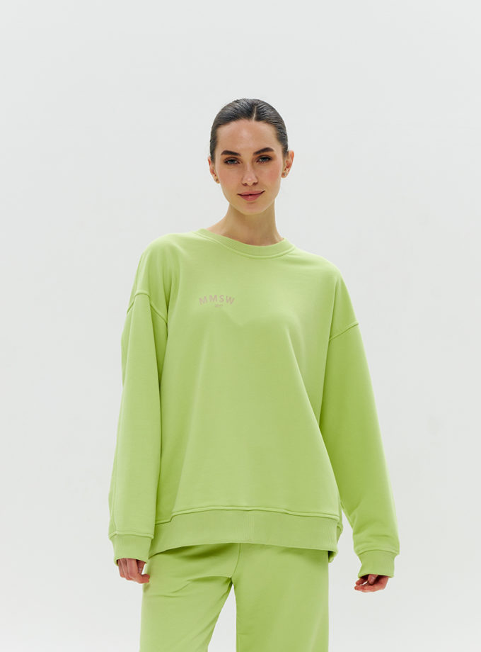 Світшот SS Світлий лайм MMSW (MMSW_С-SSOS-56)