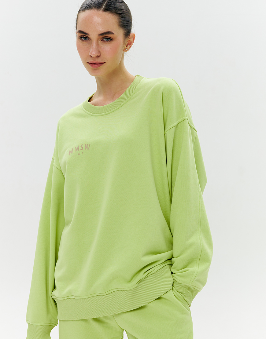 brands_2210 Світшот SS Світлий лайм MMSW (MMSW_С-SSOS-56) - фото 2