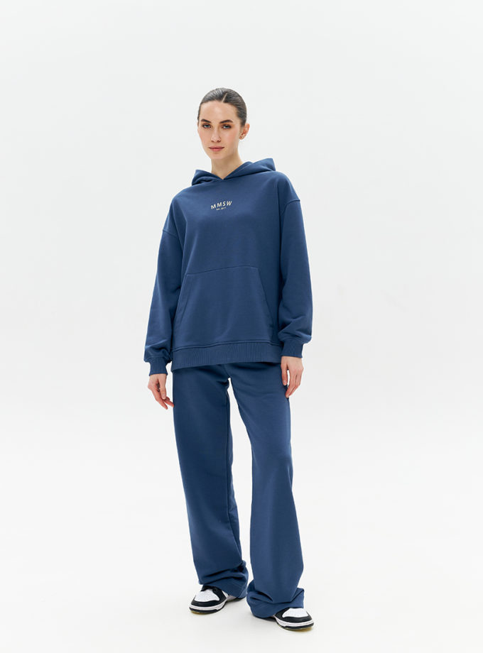 Штани прямі спортивні SS Темний джинс MMSW (MMSW_P-SSXS-51) - фото 7