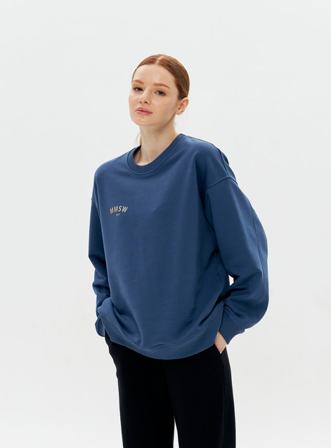 Світшот SS Темний джинс MMSW (MMSW_С-SSOS-51) - фото 5