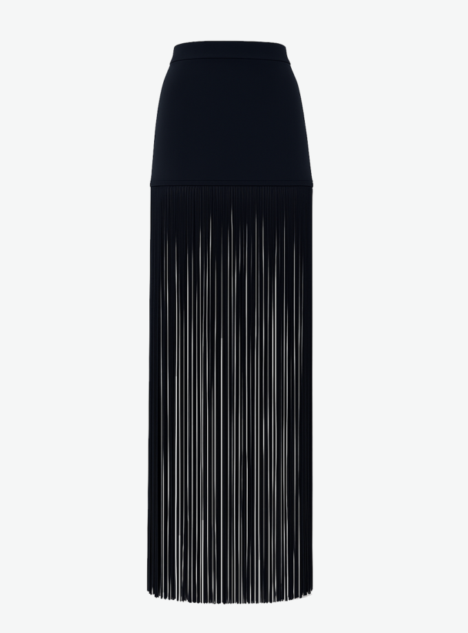 Спідниця з бахромою ALEXANDER VANAVI (AV_DRYAD_00)