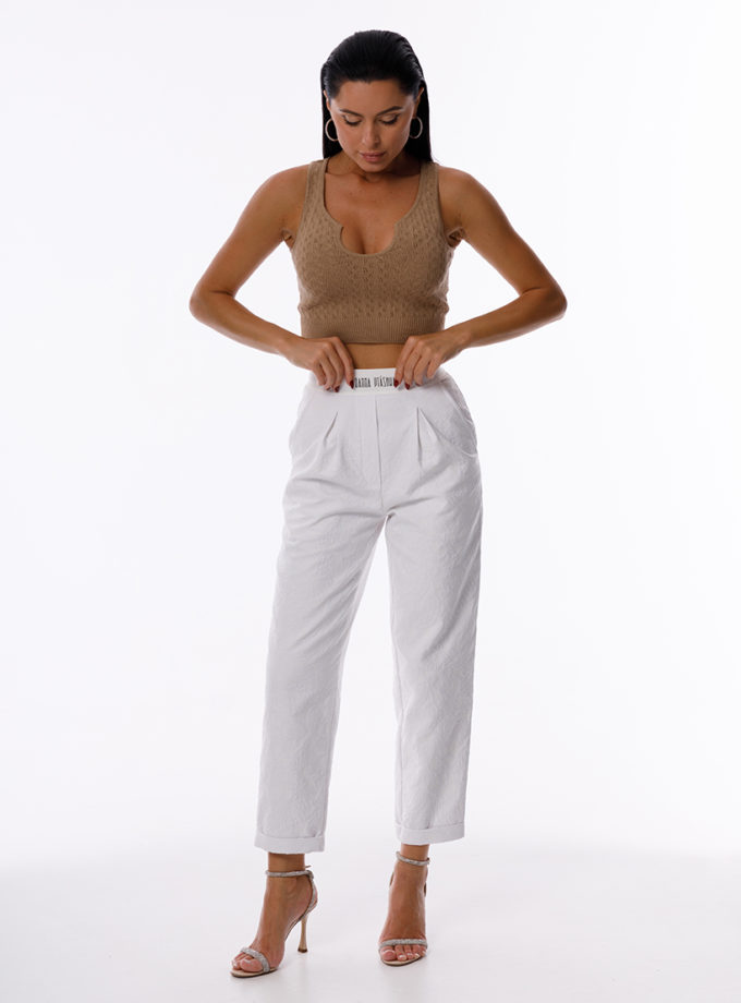 Штани Бананки GANNA PTASHKA (GNPT_PantsBANANA_W_SS25_9)