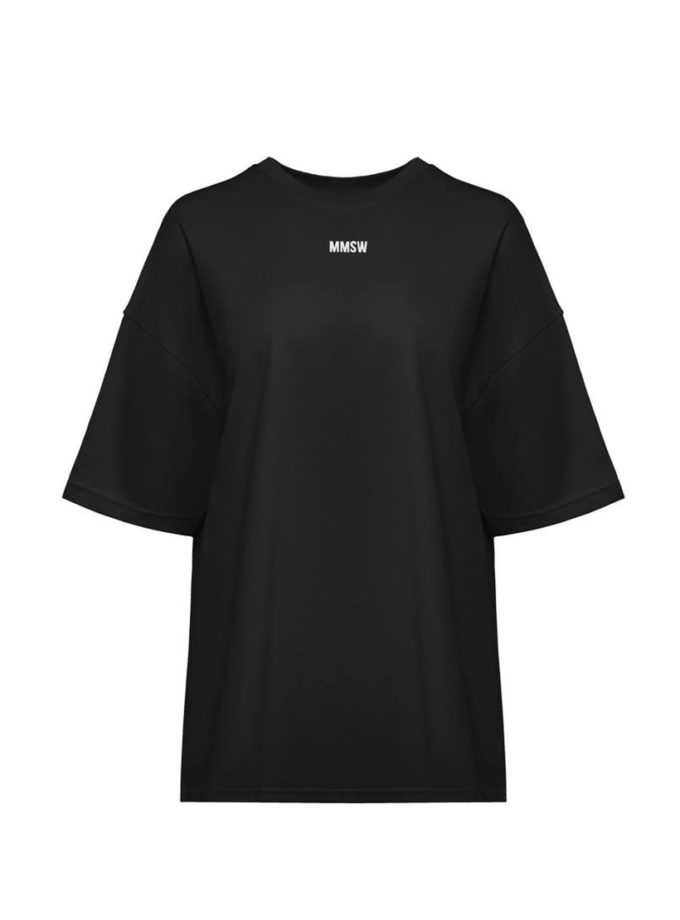 Футболка базова SS чорна one size MMSW (MMSW_TB-SS-BL)