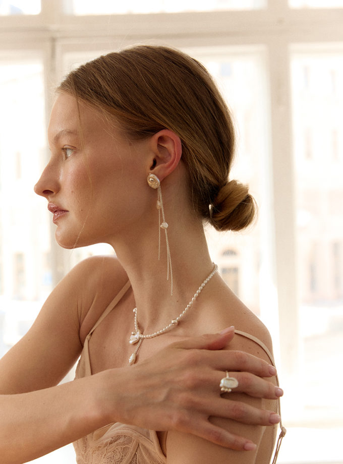 Сережки Underwater SOLAR SILVER (SLSR_SSER_080)