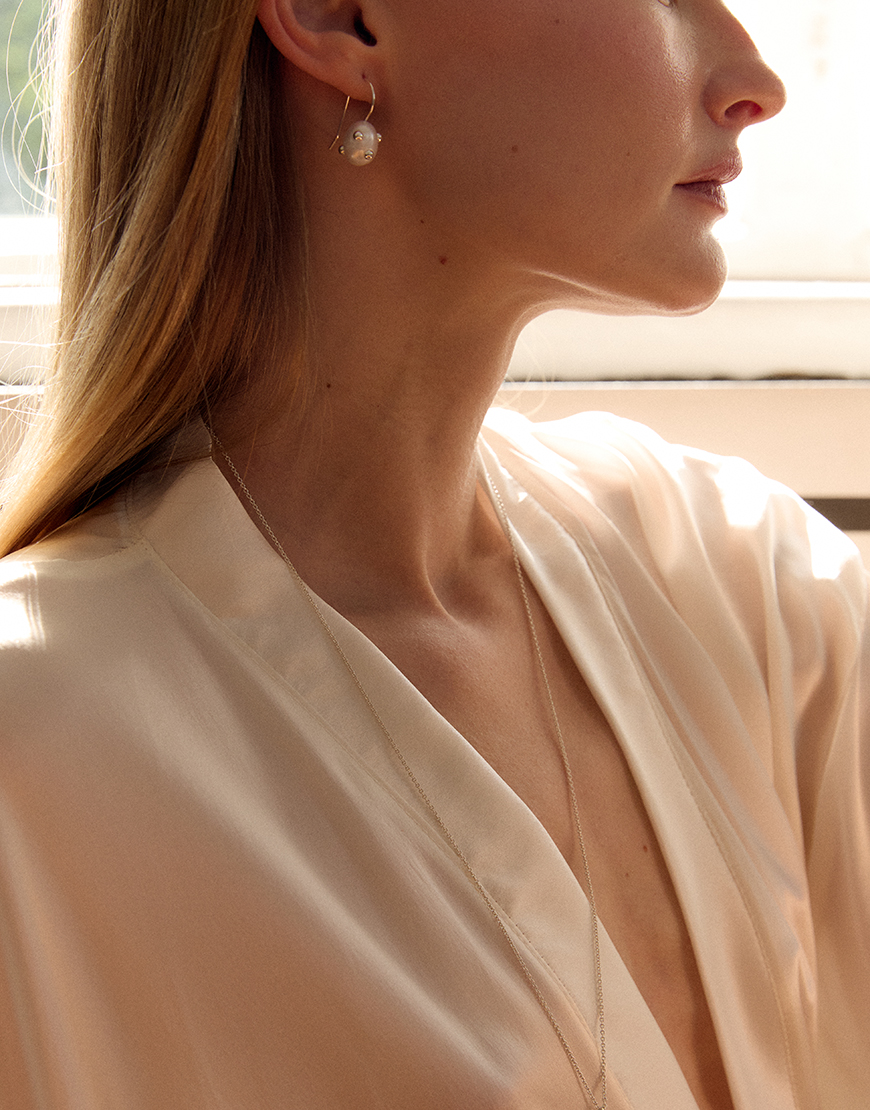 ss0056 Сережки Underwater SOLAR SILVER (SLSR_SSER_080) - фото 2