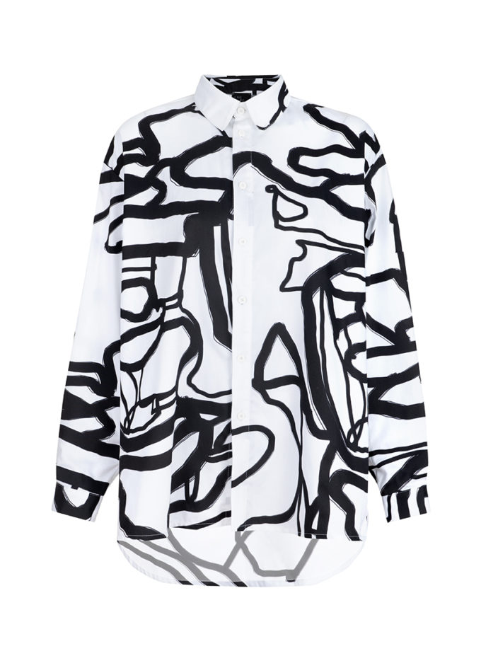 Сорочка Арт брют на довгий рукав CHERESHNIVSKA (CHRSHNVSK_23134)