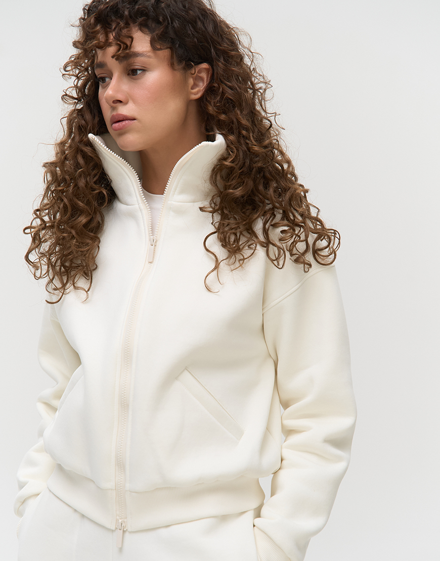 1AK01140 Бомбер утеплений з підкладкою W26 молочний MMSW (MMSW_БУЗП-W26-ML) - фото 3