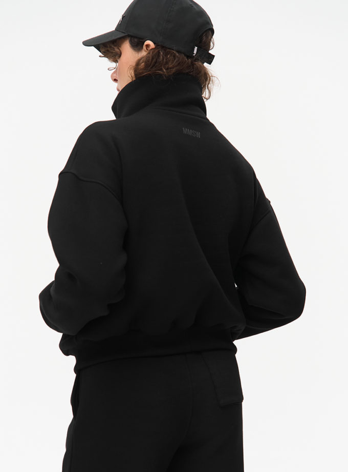 Бомбер утеплений з підкладкою W26 чорний MMSW (MMSW_БУЗП-W26-BL)