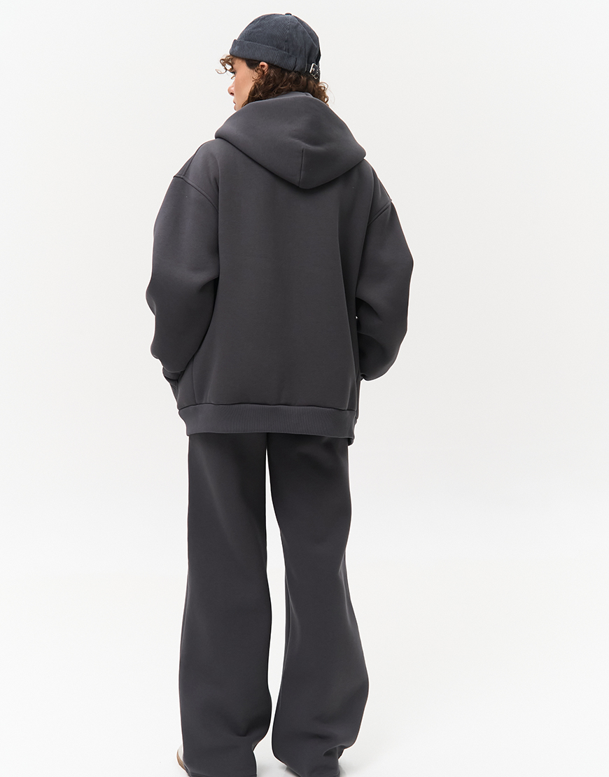 1AK02126 Штани рівні утеплені W26 фуме MMSW (MMSW_tr-W26-FM) - фото 2