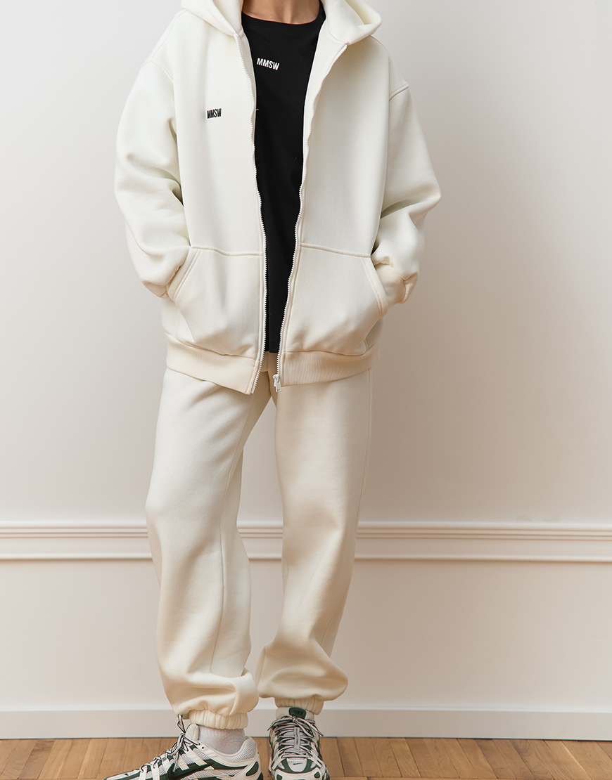 1AK02868 Штани балони утеплені W26 молочні MMSW (MMSW_tr-W26-ML-1) - фото 3