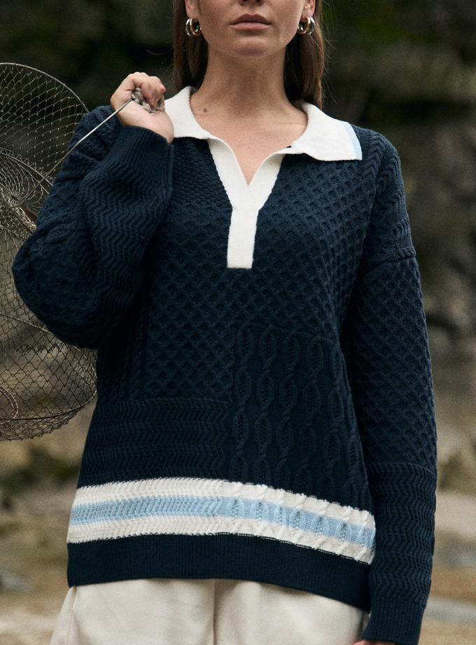 Светр Campus navy SAVOUR (SVR_JR-1334_n)