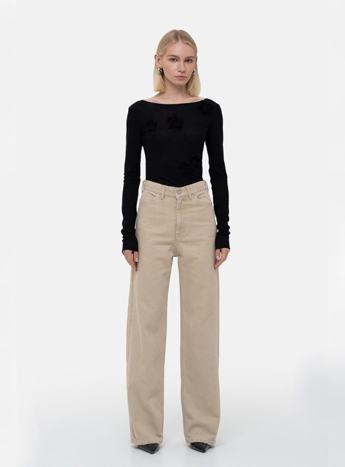 Джинси беггі MATCH DENIM (MTCH_sp25-jns-baggy-beige)