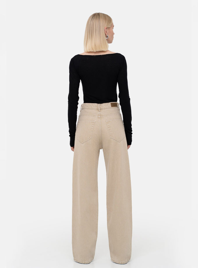 Джинси беггі MATCH DENIM (MTCH_sp25-jns-baggy-beige)