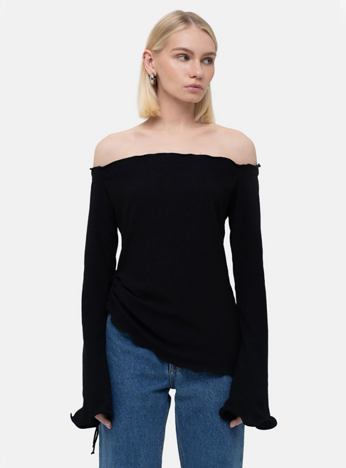 Лонг жатка MATCH DENIM (MTCH_sp25-crinkle-blouse)