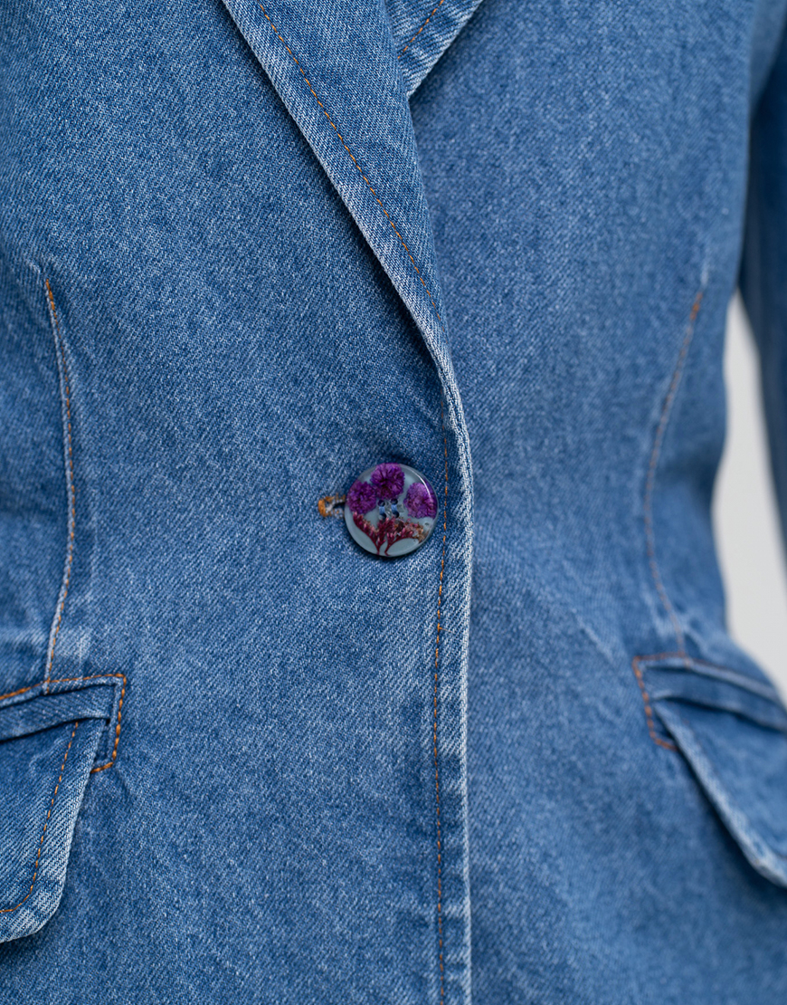 DSC06284 Піджак приталений MATCH DENIM (MTCH_sp25-siluet-jacket-blue) - фото 5