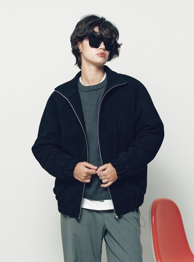 Бомбер чорний NOMA STUDIO (NOMA_672025)