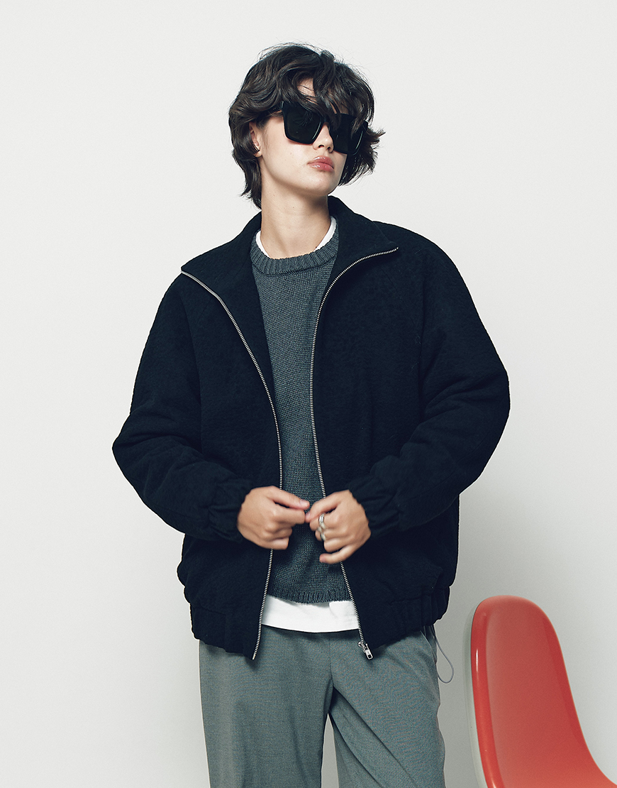 IMG_0022 Бомбер чорний NOMA STUDIO (NOMA_672025) - фото 2