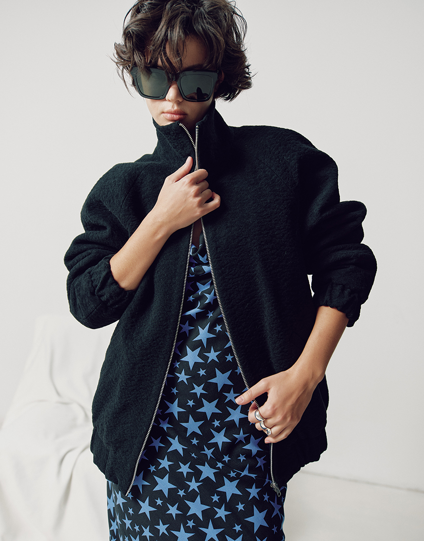 IMG_0026 Бомбер чорний NOMA STUDIO (NOMA_672025) - фото 4