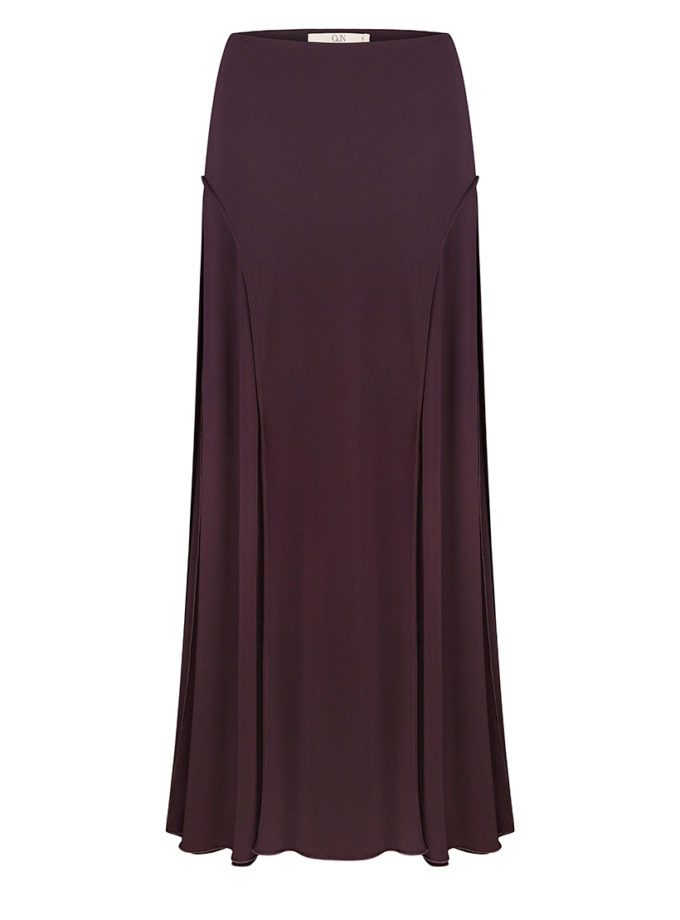 Спідниця трикотажна фіолетова OUN (oun_D24-13_f)