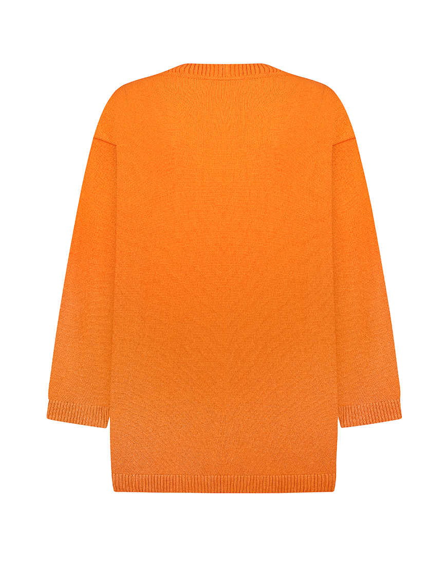 IMG_6704-2 копия Кардиган з кашеміру CHALETY (CHLT_Vienna_Cardigan_ Orange) - фото 3