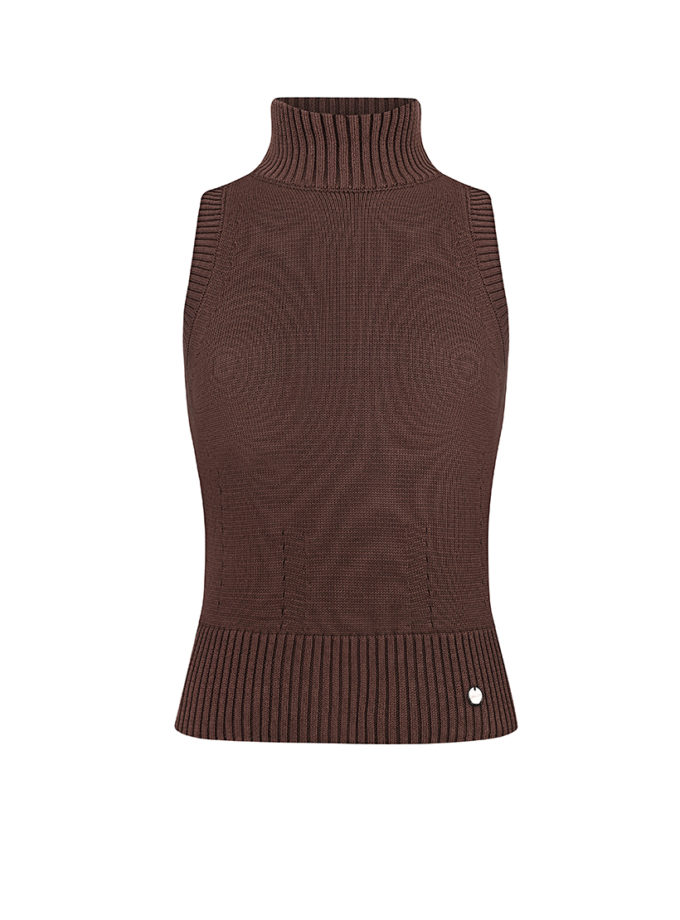Топ трикотажний CHALETY (CHLT_Vevey_Top_ Chocolate)