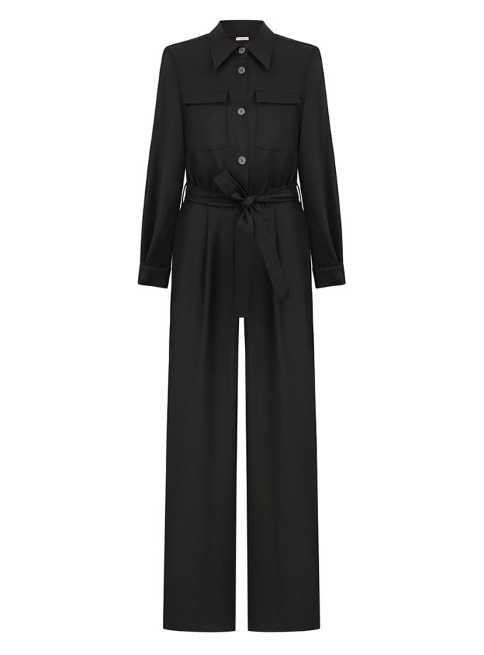 Комбінезон з вовни та кашеміру CHALETY (CHLT_Basel_Overalls_ Black)