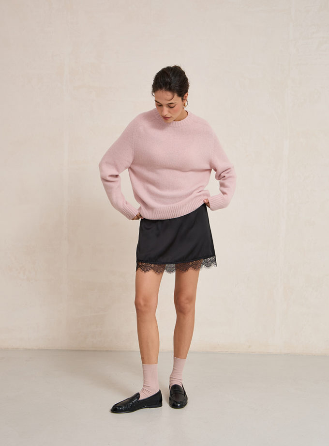 Спідниця з мережевом чорна L.A.B BY TERNOVSKAYA (LAB_AW2601)