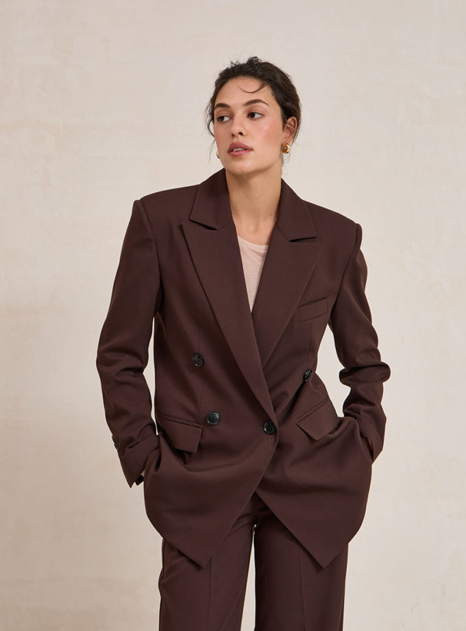 Піджак прямого крою з вовни L.A.B BY TERNOVSKAYA (LAB_AW2616)