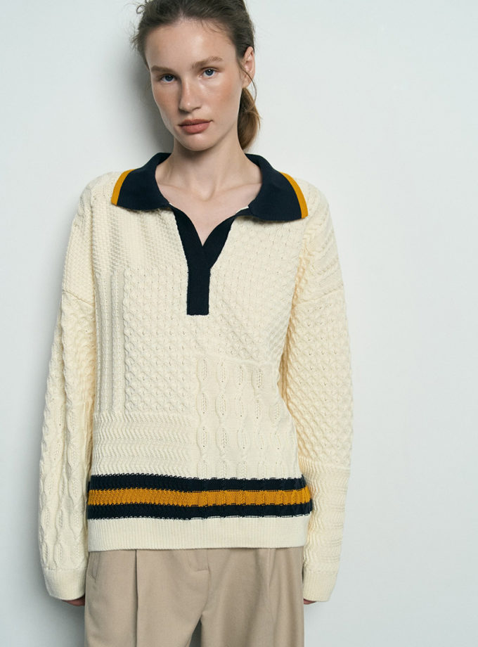 Светр Campus vanillа SAVOUR (SVR_JR-1334-vn)