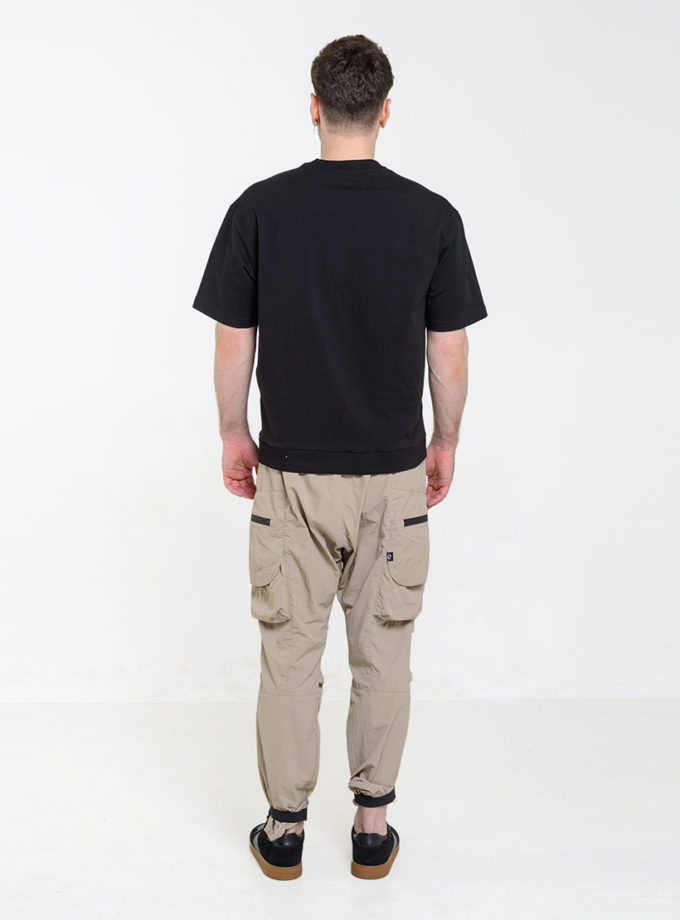 Штани Парашюти бежеві ASSIMETRIA (ASSMTR_PR240402)