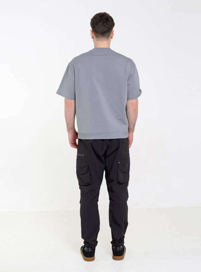 Штани Парашюти чорні ASSIMETRIA (ASSMTR_PR240401)