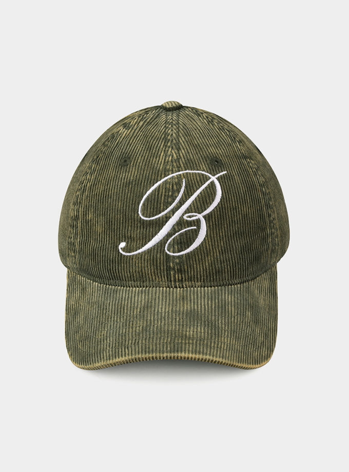 Зелена вельветова кепка Bitchin' BITCHIN' (BTCH_SC_XT535_01)