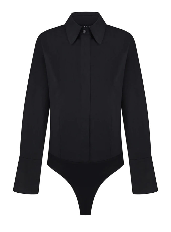 Сорочка Revealing black NERSES (NRSS_155/156/157) - фото 9