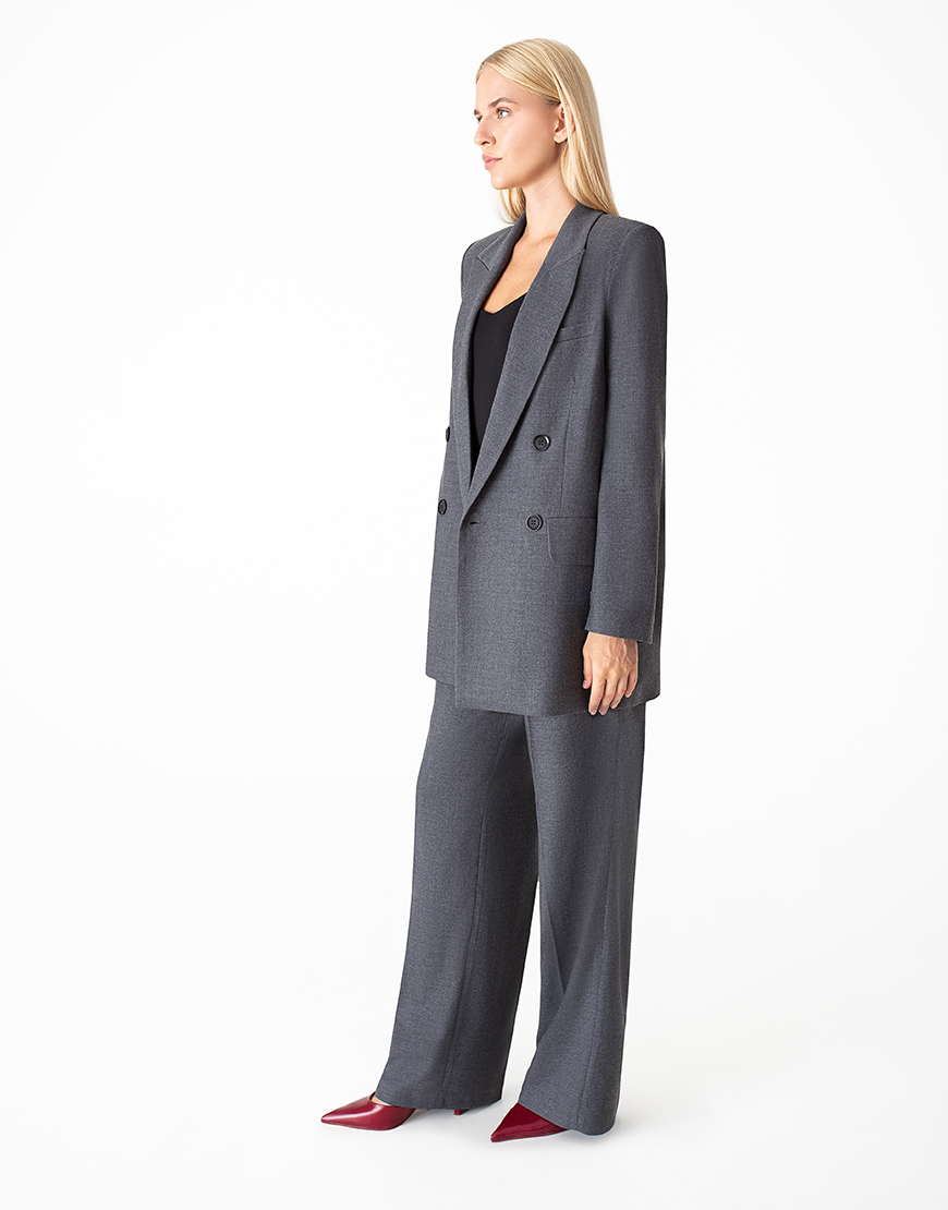 IMG_4865 Oversize піджак сірий MAGNETIC (MGN_1810GR) - фото 3